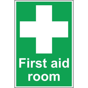 First Aid Room sign, 300*200mm Vinyl
