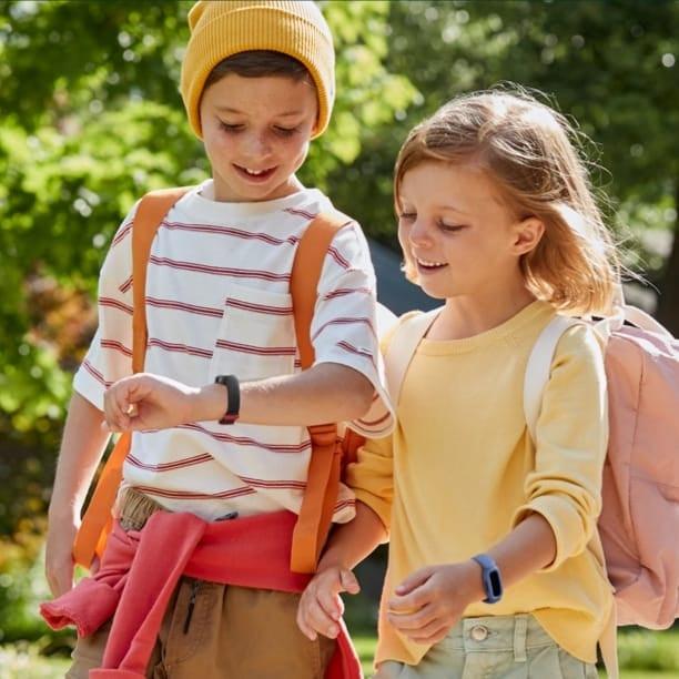 Fitbit Ace 3 for Kids - Black/Racer Red