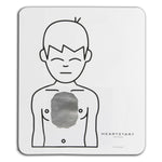 HeartStart Infant/Child Pad Placement Guide