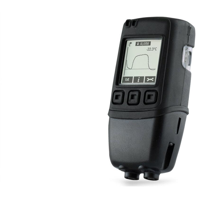 High Accuracy Dual Channel Temperature Probe Data Logger with Graphic LCD Screen