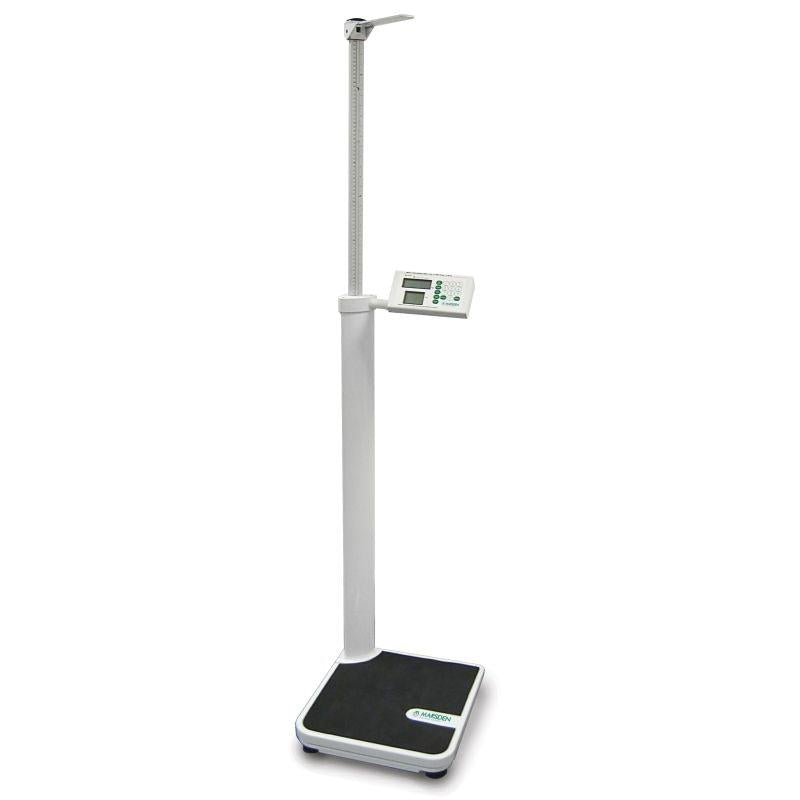 High Capacity Column Scale with Bluetooth and Integrated Height Measure