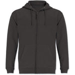 JH50 Zip Up Hoodie Black