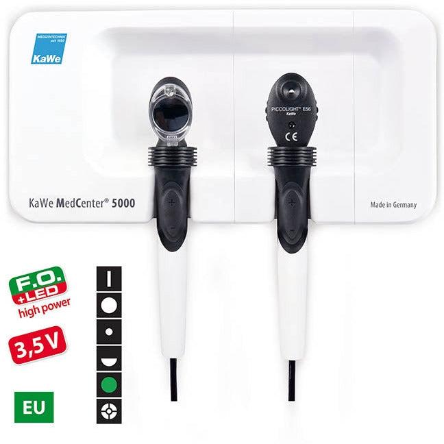 KaWe MedCenter 5000 Wall Mounted Diagnostic Set - Fibre Optic