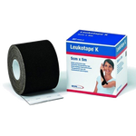 Leukotape® Kinesiology Tape 5cm x 5m - Black Pack of 5