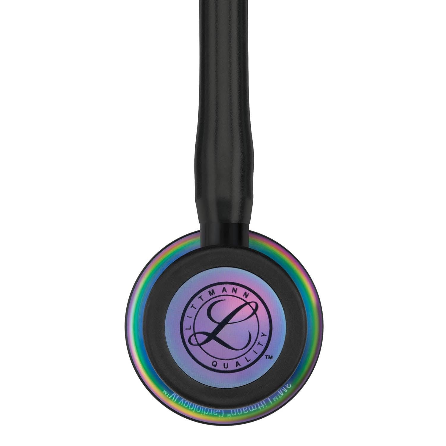 Littmann Cardiology IV Diagnostic Stethoscope: Black & Rainbow 6165