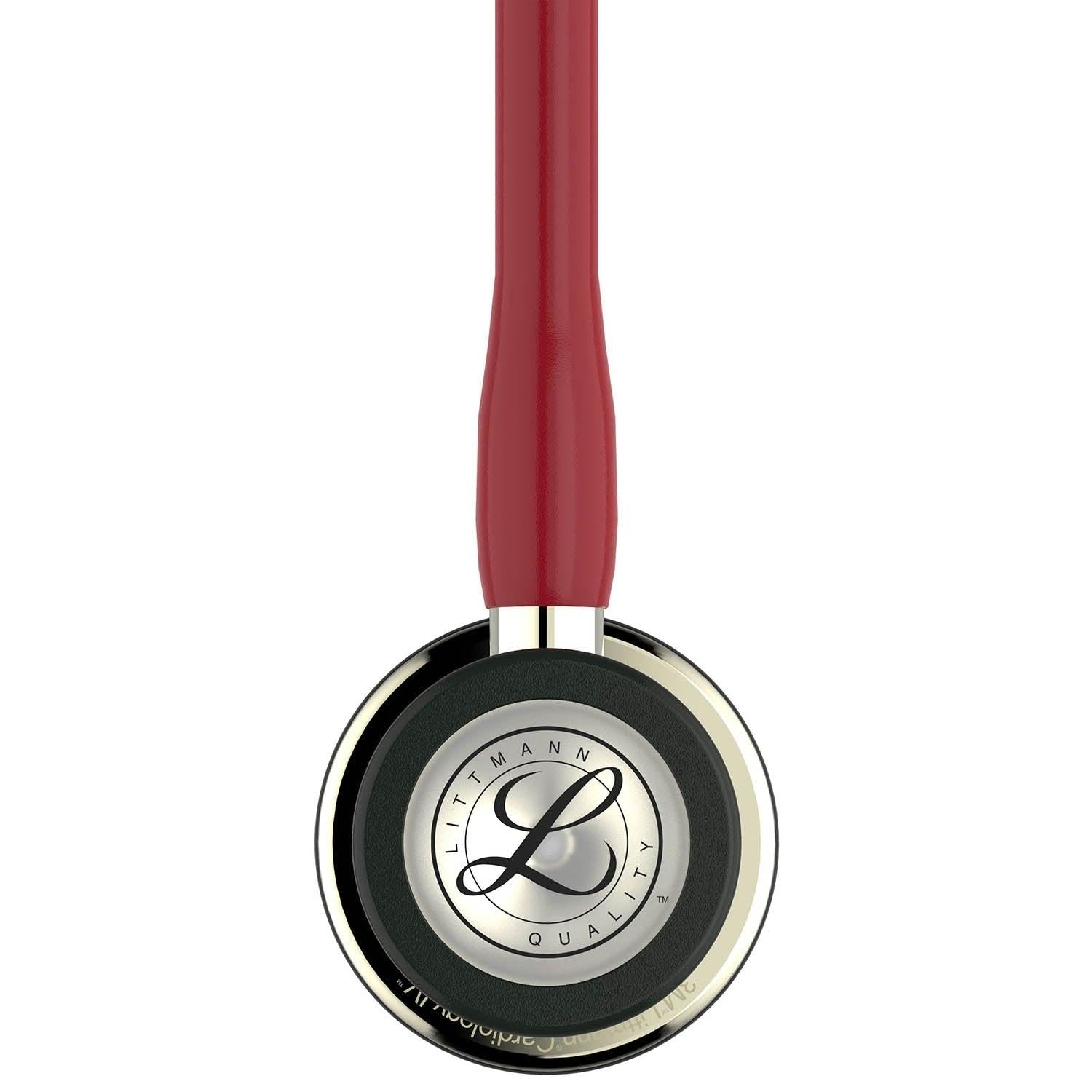 Littmann Cardiology IV Diagnostic Stethoscope: Champagne & Burgundy Tube 6176