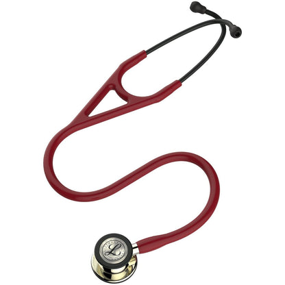 Littmann Cardiology IV Diagnostic Stethoscope: Champagne & Burgundy Tube 6176
