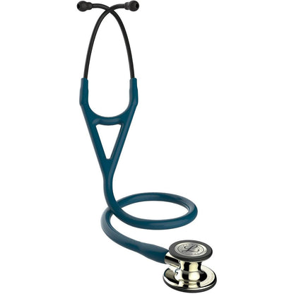 Littmann Cardiology IV Diagnostic Stethoscope: Champagne & Caribbean Blue 6190