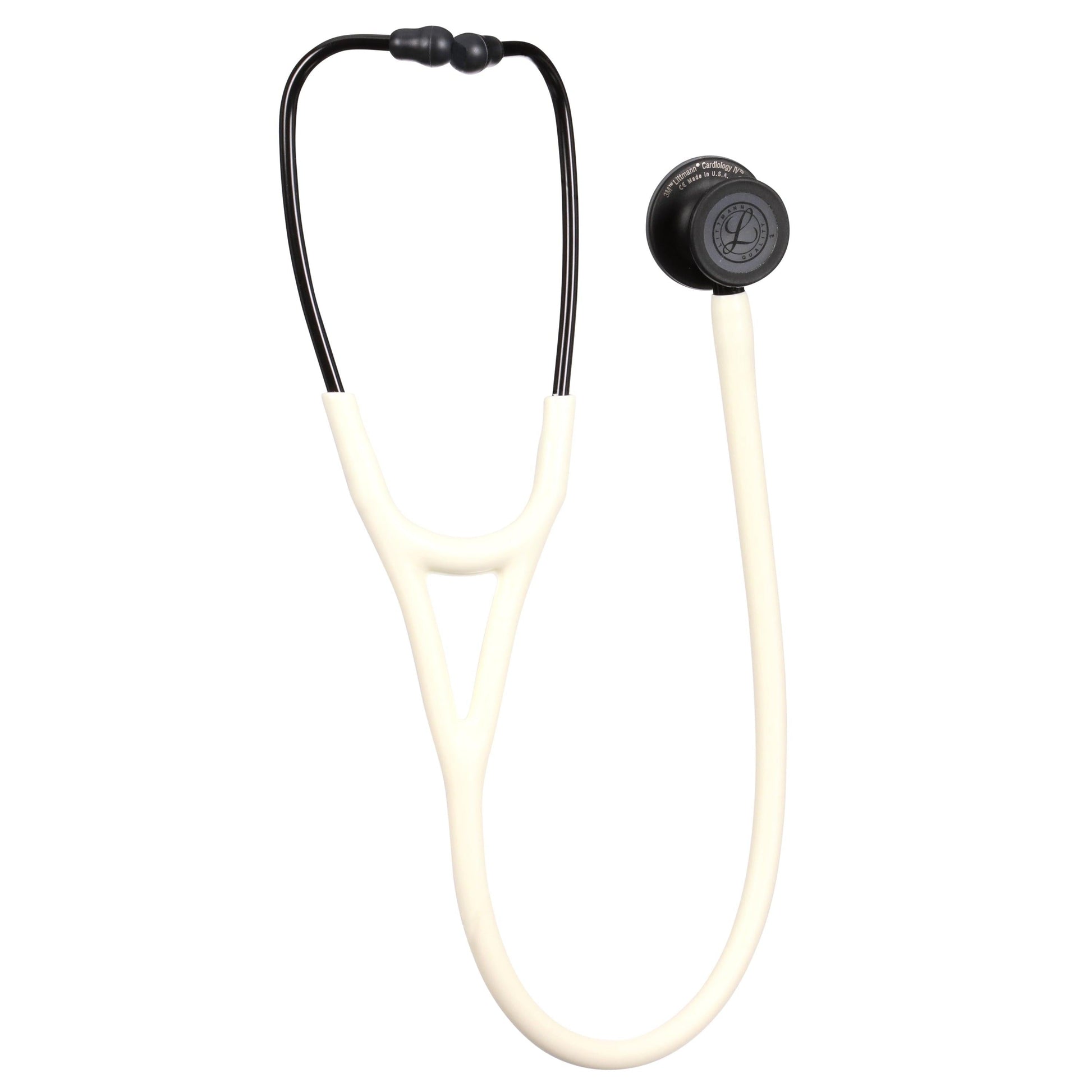 Littmann Cardiology IV Diagnostic Stethoscope: Satin Alabaster Tube 6186C