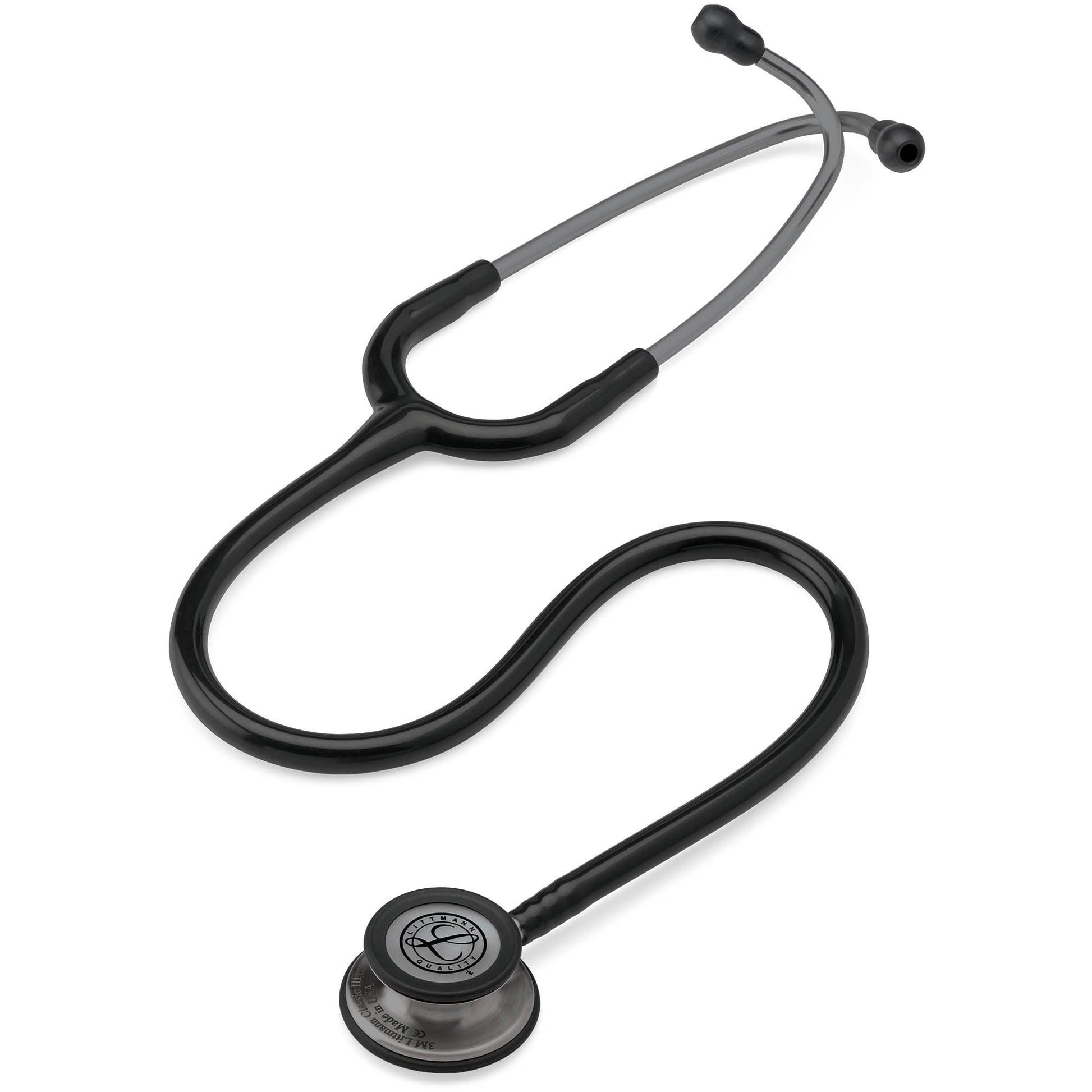 Littmann Classic III Monitoring Stethoscope: Black and Smoke 5811