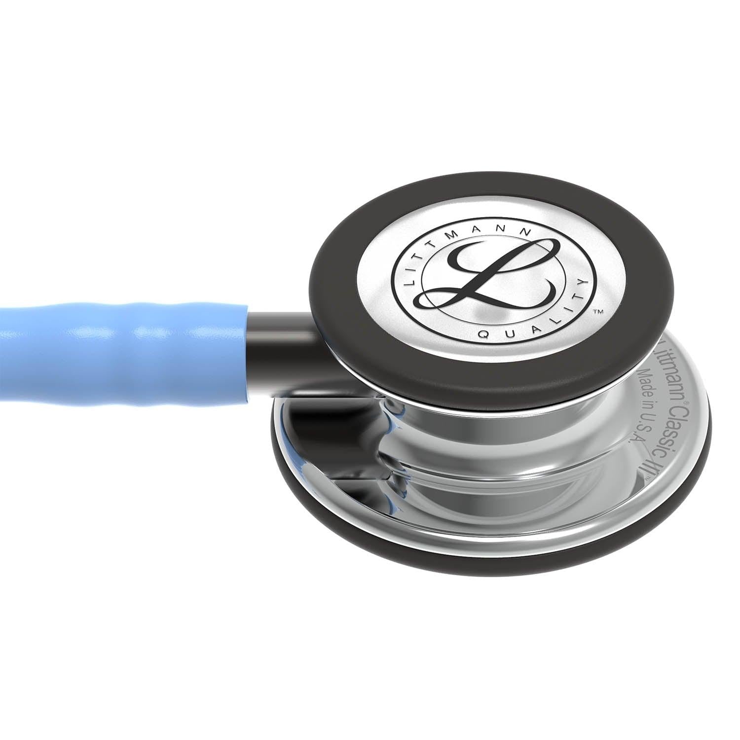 Littmann Classic III Monitoring Stethoscope: Mirror & Ceil Blue - Smoke Stem 5959