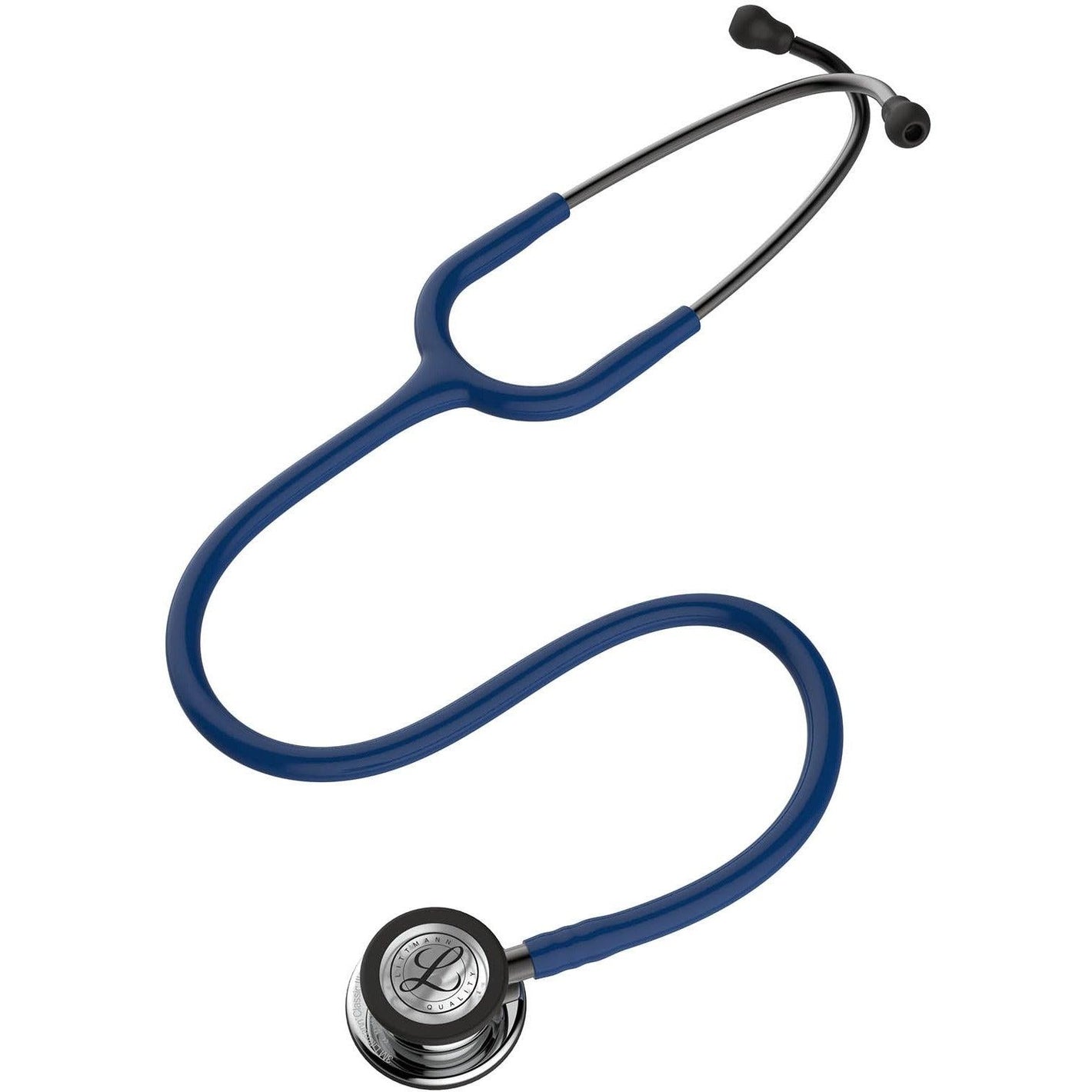 Littmann Classic III Monitoring Stethoscope: Mirror & Navy Blue 5863