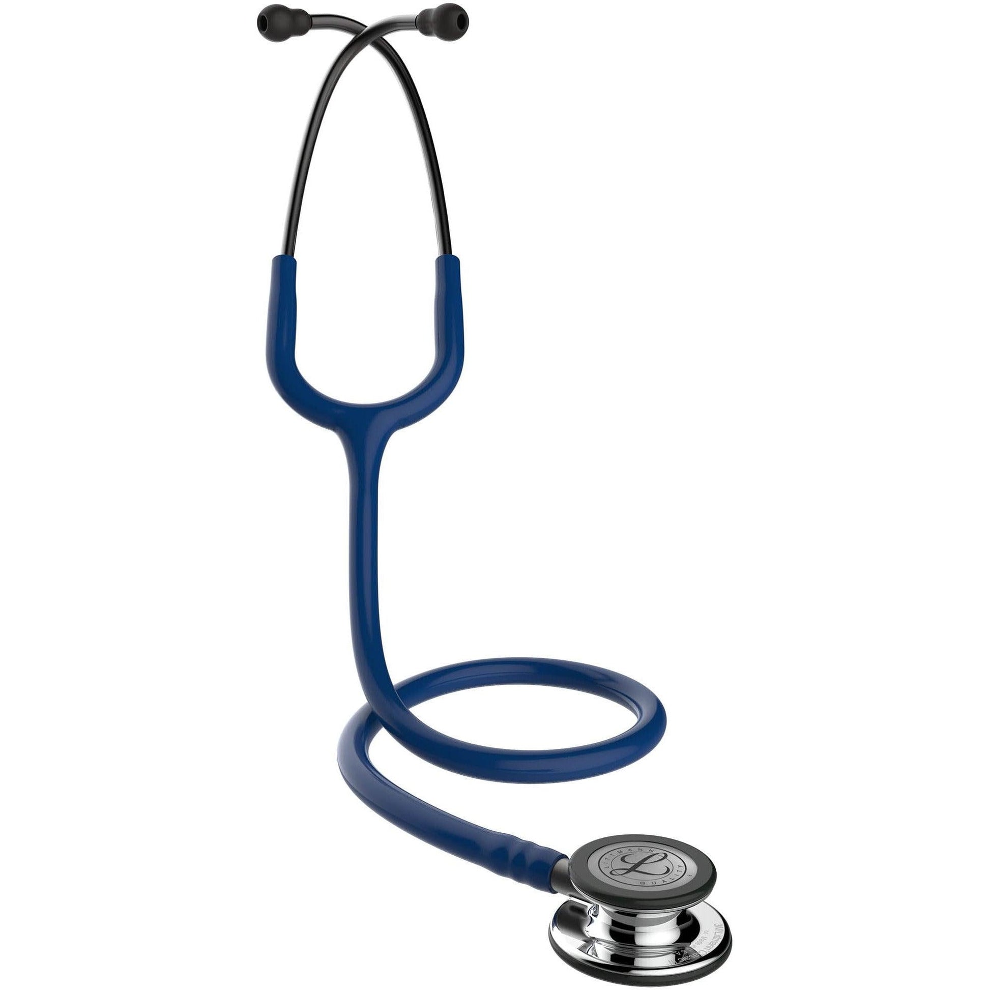 Littmann Classic III Monitoring Stethoscope: Mirror & Navy Blue 5863