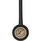 Littmann Master Cardiology Stethoscope: Black & Brass 2175