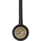 Littmann Master Cardiology Stethoscope: Black & Brass 2175