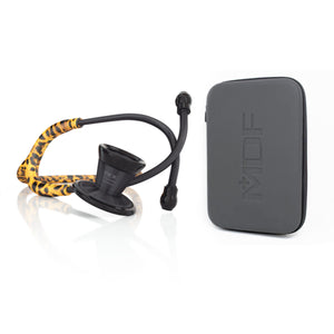 ProCardial® Titanium Adult Cardiology Stethoscope - Cheetah/BlackOut + Case