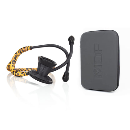 ProCardial® Titanium Adult Cardiology Stethoscope - Cheetah/BlackOut + Case