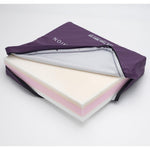 Memaflex Cushion Statseat (43x43x10cm) with Mulberry Cover