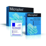 Microplast Blue Detectable Plasters 7.5cm x 2.5cm (Box 100)