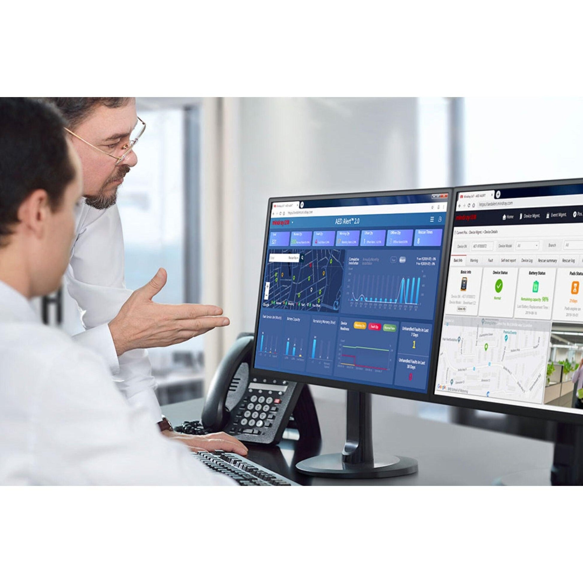 Mindray BeneHeart C2 AED - 7" TFT Colour Screen, Automatic