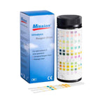 Mission Urinalysis Reagent 10 Parameter Strips x 100