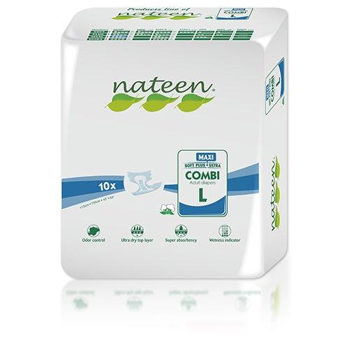 Nateen All-In-One Maxi Night Time (3450ml) x 10 Pack - Large Maxi