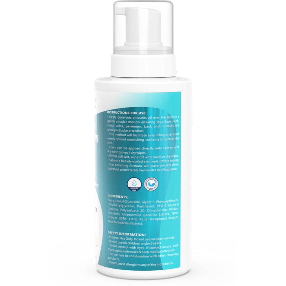 No Rinse Body Cleansing Foam 500ml- Omnitex