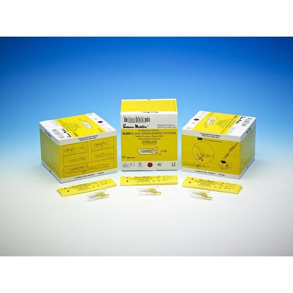 No.10 Kleen Scalpel Blade Management System - Sterile x 50