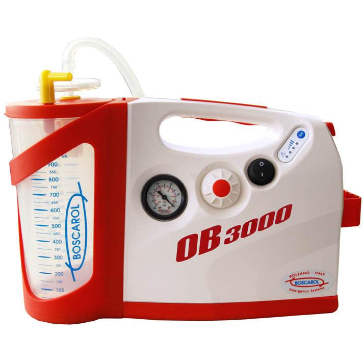 OB2012 Emergency Portable Suction Unit with Autoclavable Jar