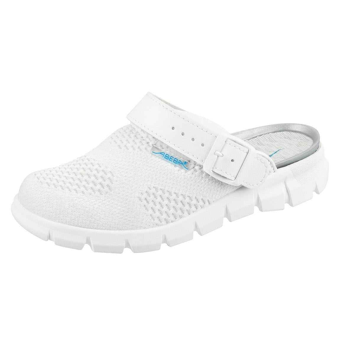 Occupational Shoes Dynamic Clog - White Knitted textile