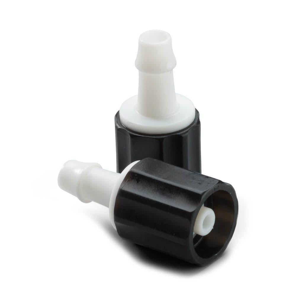 Plastic Screw-Type Hose Connector with Barbed End for 5/32 in. tubing (10 Pack)