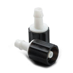 Plastic Screw-Type Hose Connector with Barbed End for 5/32 in. tubing (10 Pack)