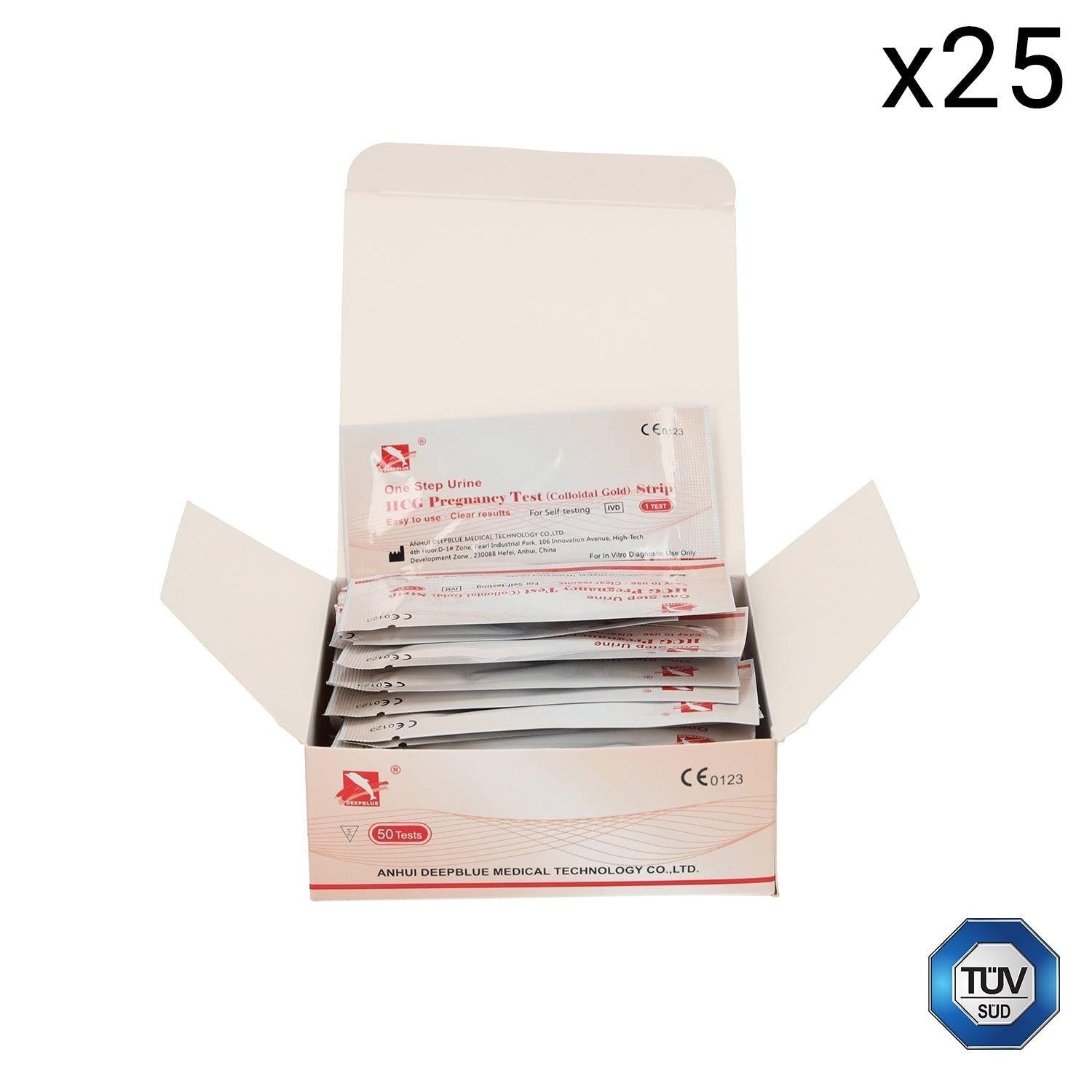 Pregnancy Test Strips HCG x 50 Strips