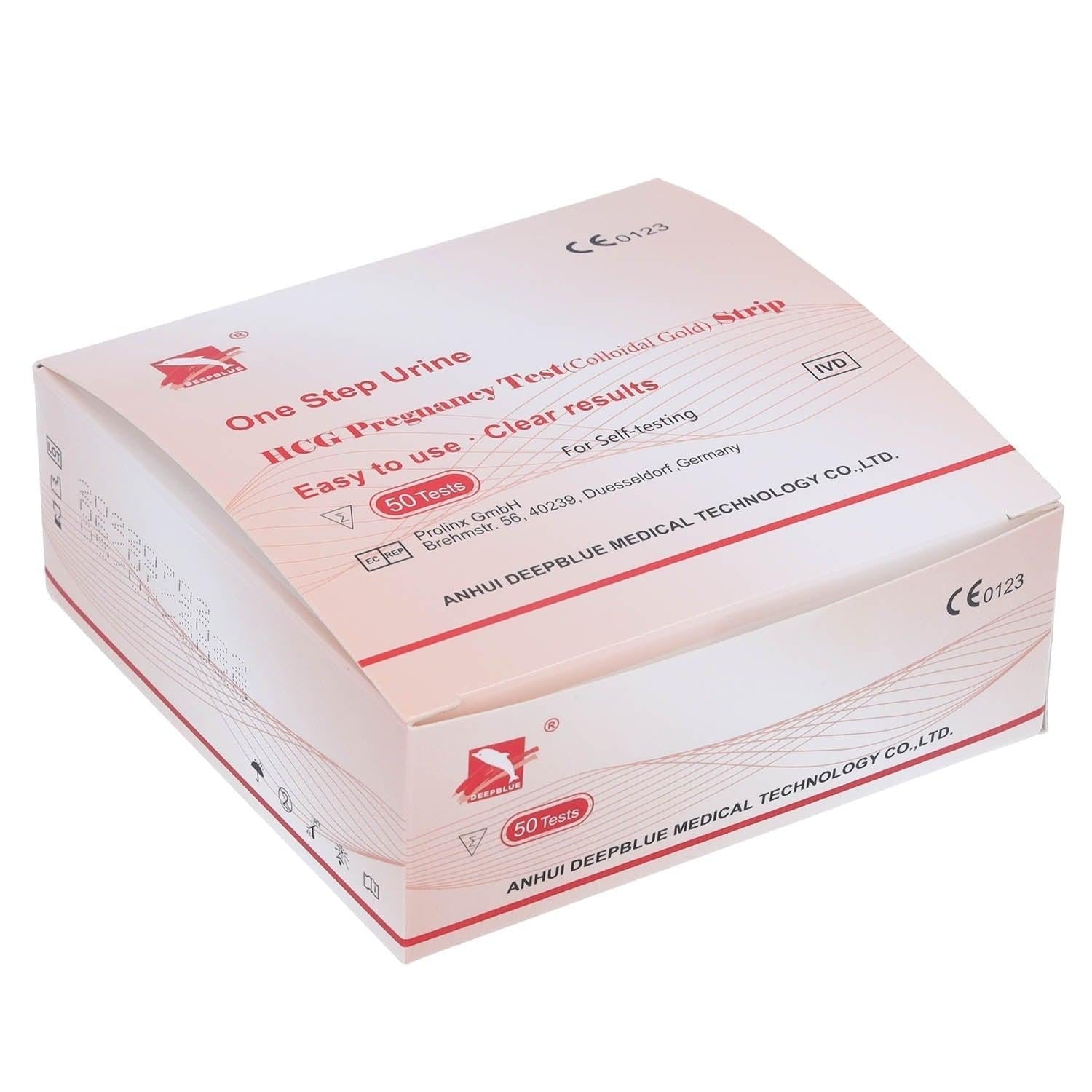 Pregnancy Test Strips HCG x 50 Strips