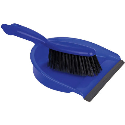 Professional Dustpan & Brush Set Stiff Bristles