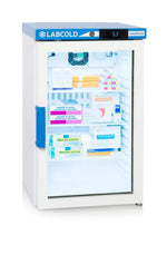 Labcold 66 litre bench top glass door fridge with digital lock