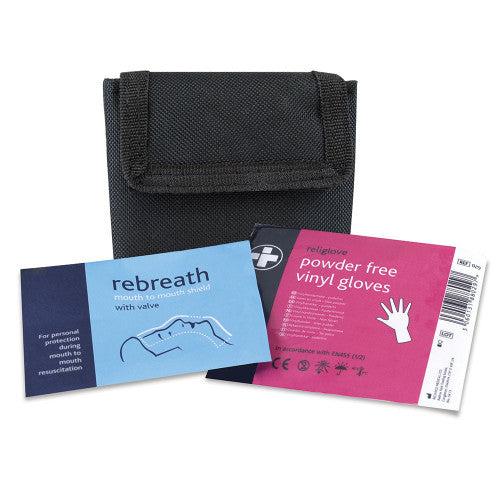 Rebreath Kit in Black Belt Pouch
