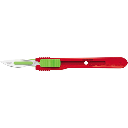Retractable Safety Scalpel No.4 - Blade 23 - Sterile x 25