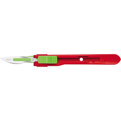 Retractable Safety Scalpel No.4 - Blade 23 - Sterile x 25
