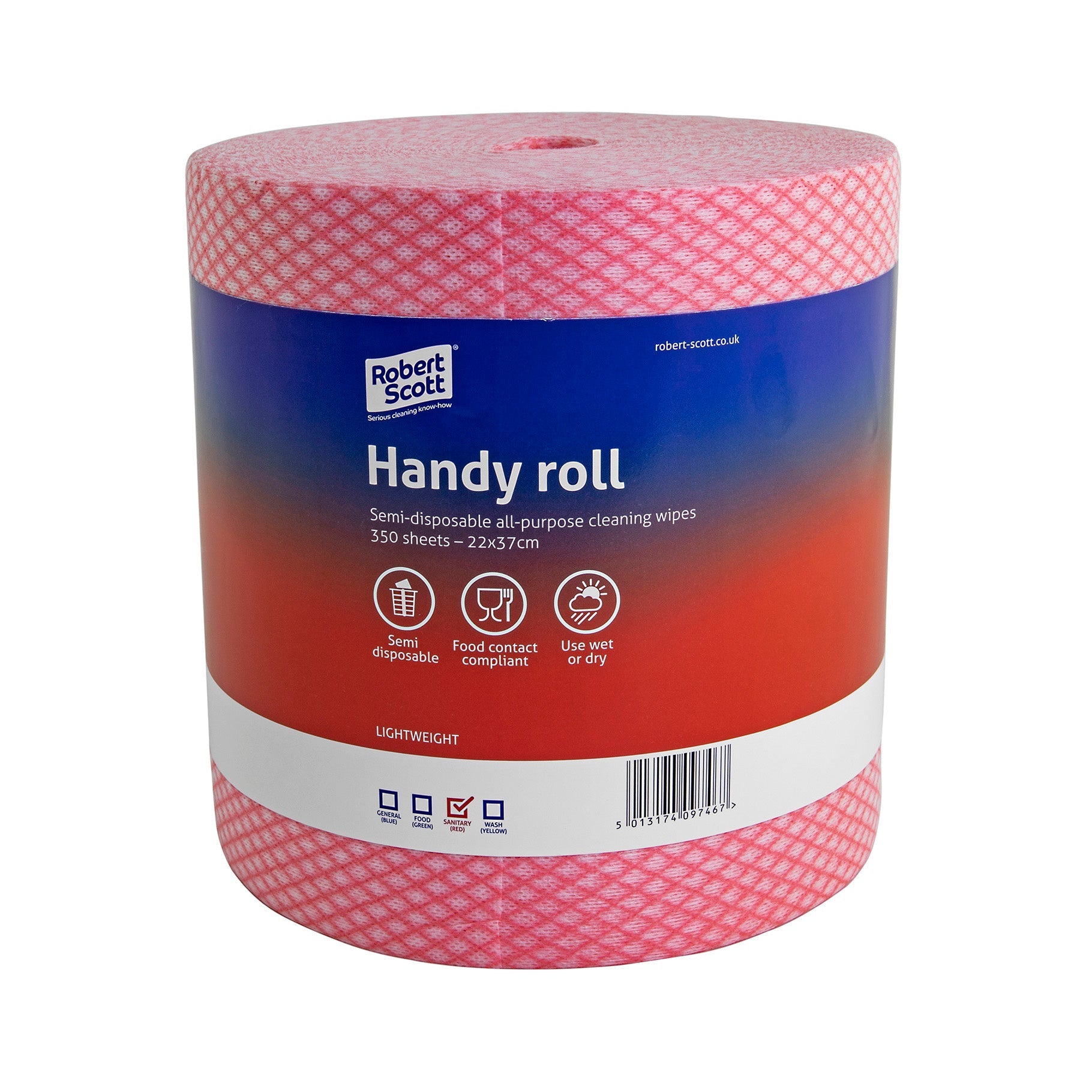 Roll of Cleaning Cloths - 350 Sheets