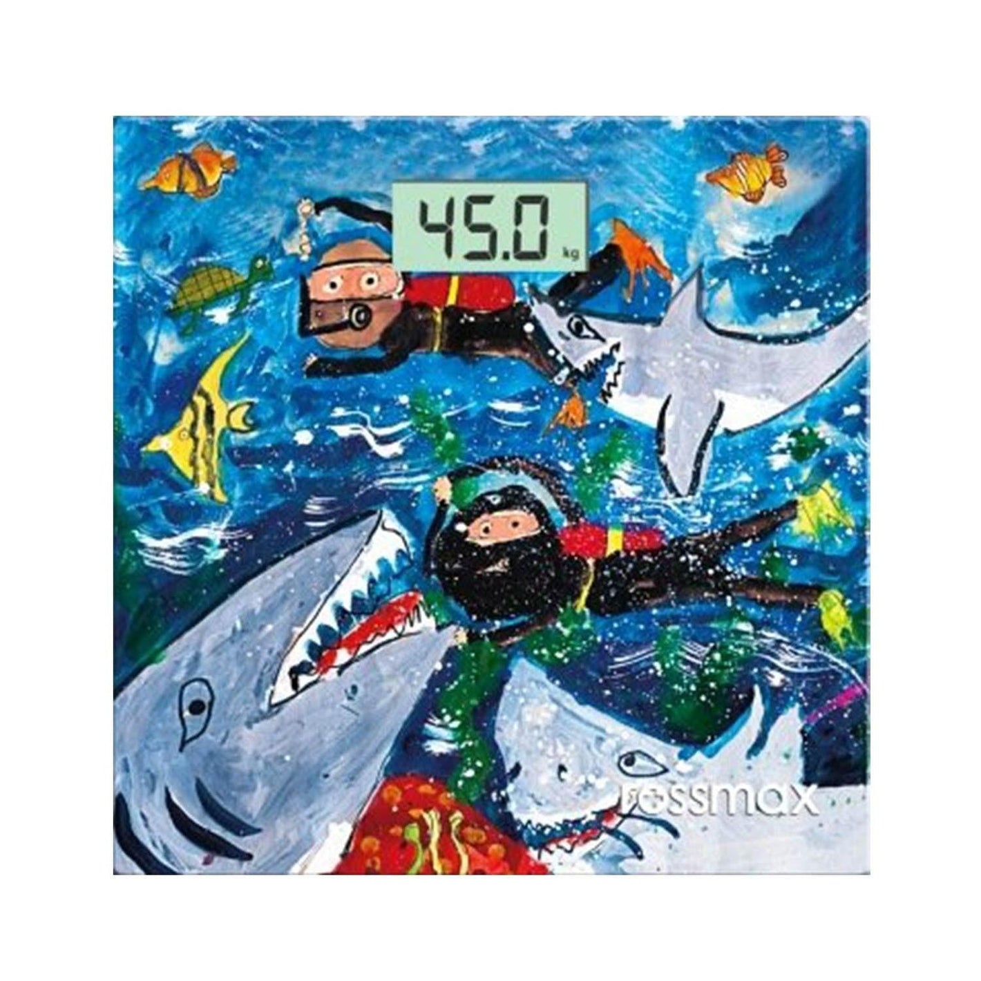 Rossmax WB102 Super Slim Electronic Personal Weighing Scales (Sharks)