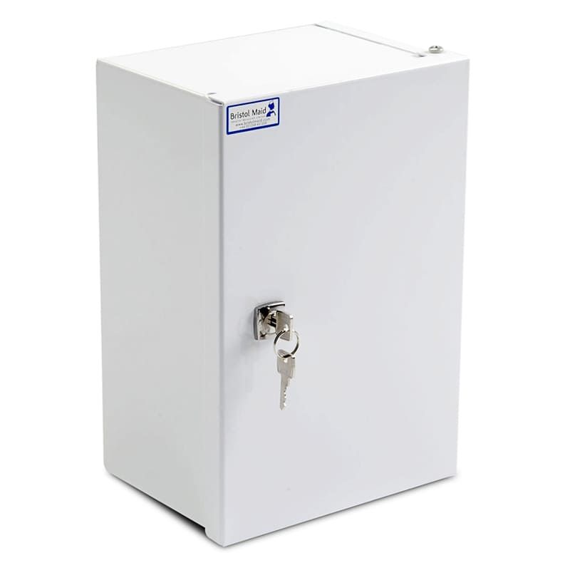 Bristol Maid patient's own medication cabinet 210mm with key lock
