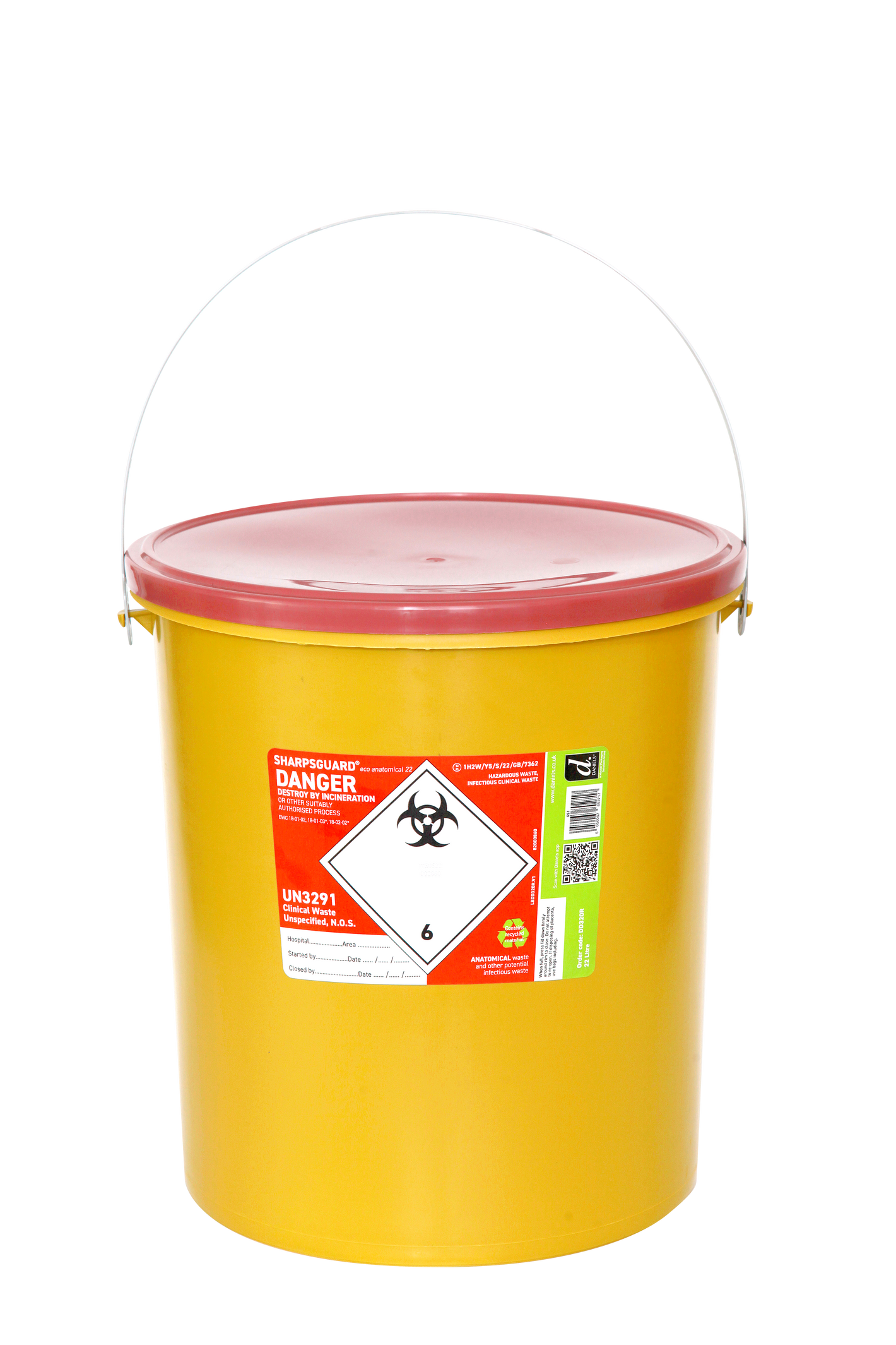 SHARPSGUARD Anatomical 22