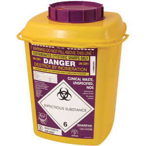 Sharpak 12L purple lid hydri mat