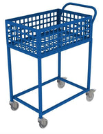 Shuttleworth Medical Records Trolley with Top Basket