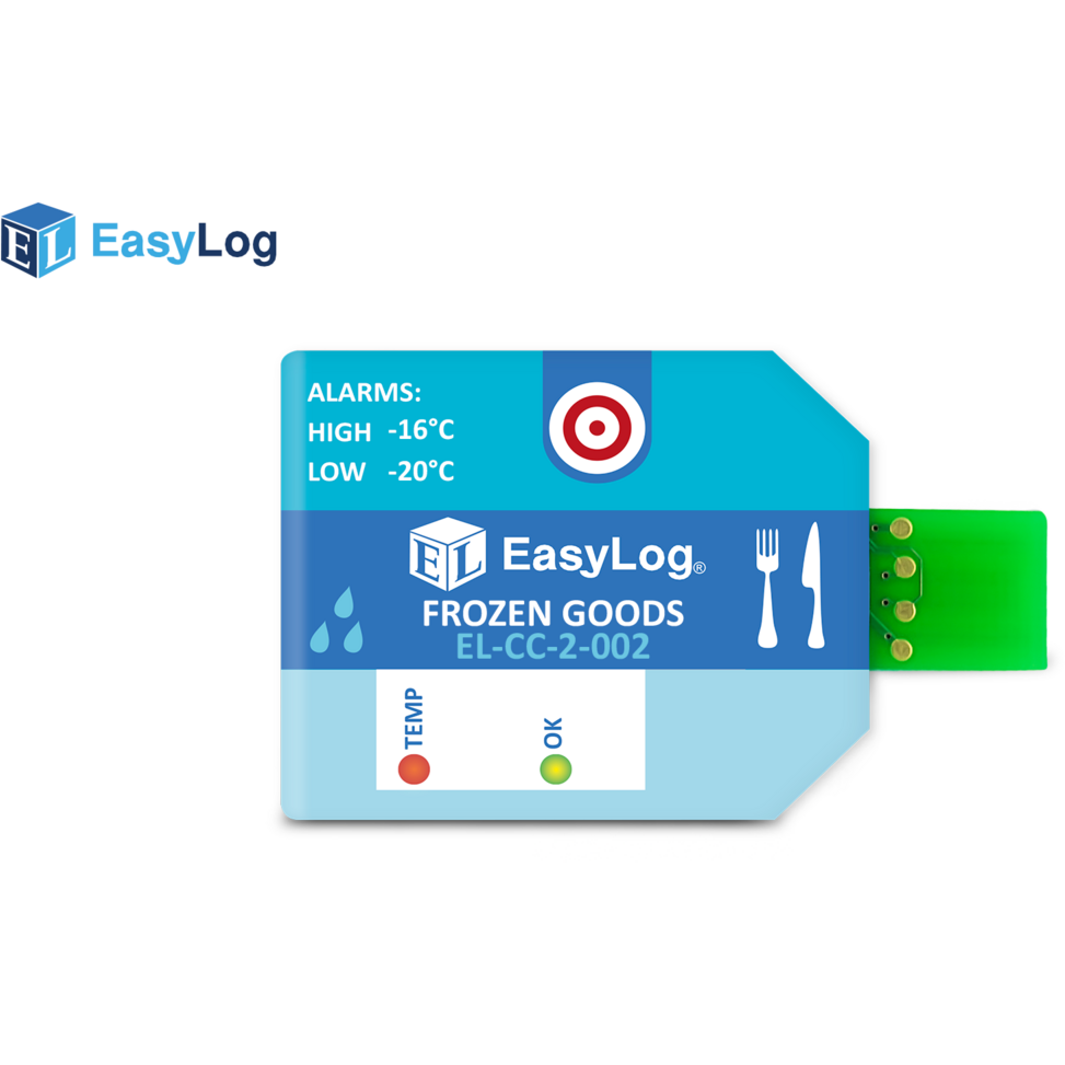 Single Use Frozen Goods Temperature & Humidity Data Logger - Pack of 10