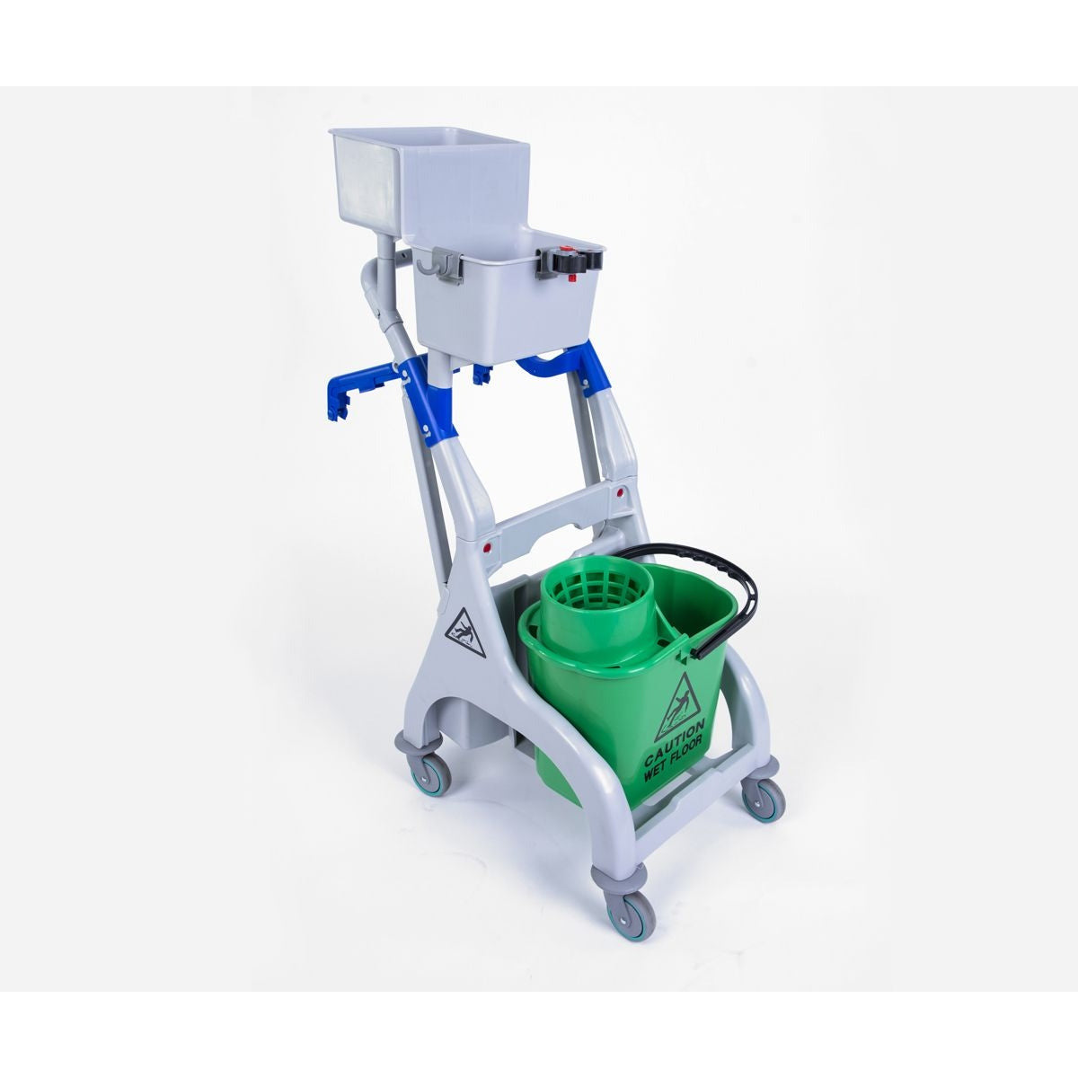 Socket Mop Quick Response Trolley, Bucket & Wringer