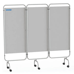 Solid Panel Ward Screen - White
