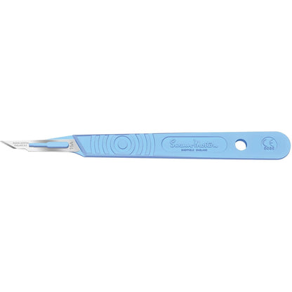Sterile Disposable Scalpel No.15a Blade with Polystyrene Handle x 10