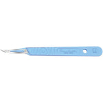 Sterile Disposable Scalpel No.15a Blade with Polystyrene Handle x 10